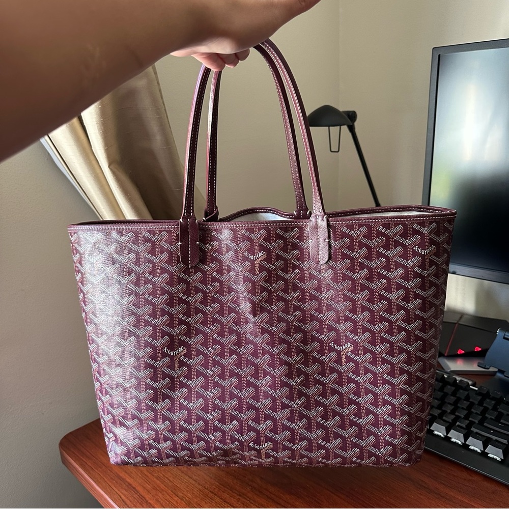 Goyard Saint Louis PM Burgundy Bag